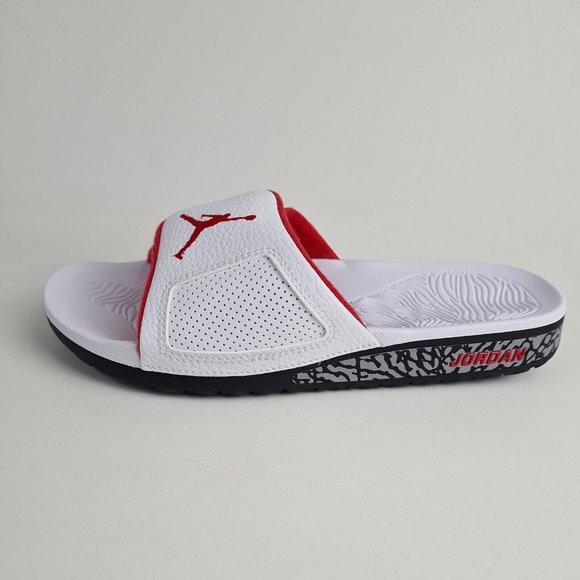 Nike Air Jordan Hydro 3 Retro Slides White University Red New main image 7